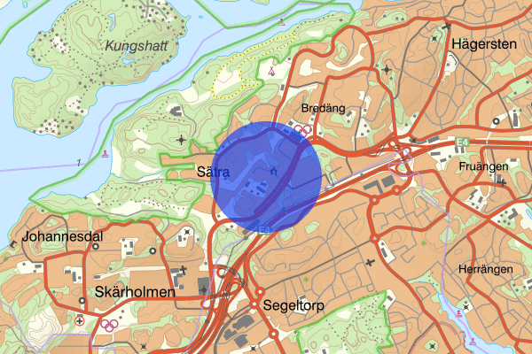 Sätra 04 januari 07.57, Bråk, Stockholm
