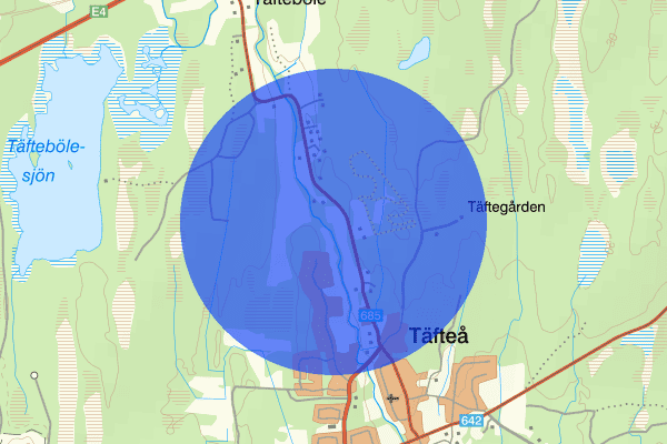 Täftebölevägen 04 januari 10.32, Trafikkontroll, Umeå