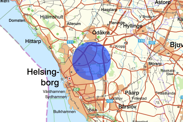 Dalhem 05 januari 22.53, Rattfylleri, Helsingborg