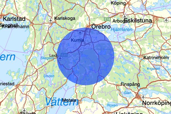 05 januari 06.42, Sammanfattning natt, Örebro län