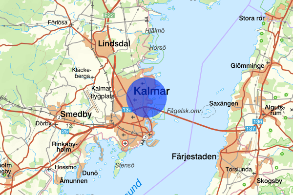 Berga 05 januari 23.44, Rattfylleri, Kalmar