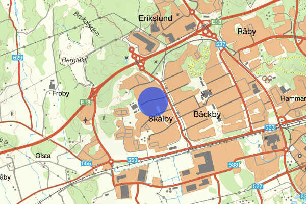 Håkantorpsgatan 04 januari 14.21, Trafikolycka, Västerås