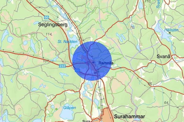 Ramnäs 05 januari 12.01, Trafikolycka, Surahammar