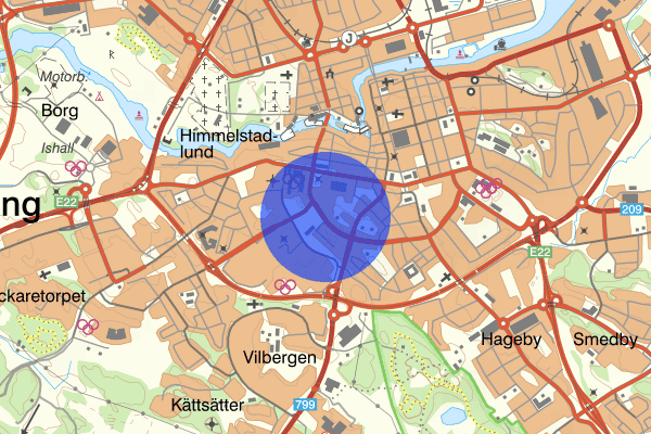 Såpkullen 05 januari 20.59, Farligt föremål, misstänkt, Norrköping