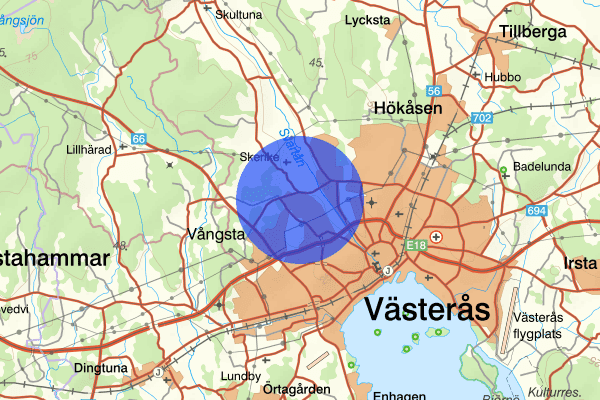 Brottberga 06 januari 22.44, Explosion, Västerås