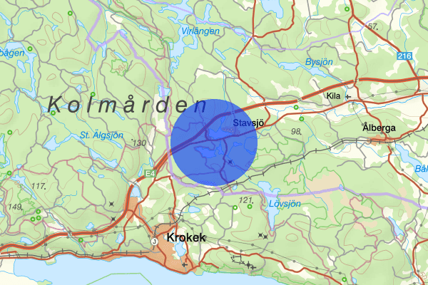 Stavsjö 07 januari 12.01, Trafikolycka, Nyköping