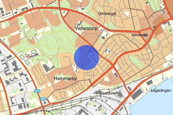 Hammarbacksvägen 07 januari 23.51, Brand, Västerås