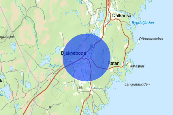 Djäkneboda 08 januari 07.15, Trafikolycka, vilt, Robertsfors