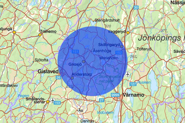  08 januari 14.51, Trafikolycka, Gnosjö