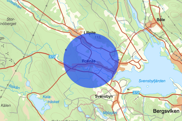 Roknäs 10 januari 07.01, Sammanfattning natt, Norrbottens län