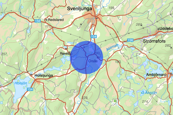 Axelfors 10 januari 11.51, Trafikolycka, Svenljunga