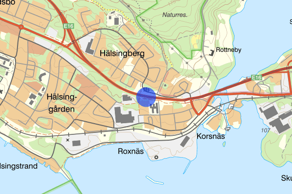 Hälsingberg E16 10 januari 12.47, Trafikolycka, singel, Falun