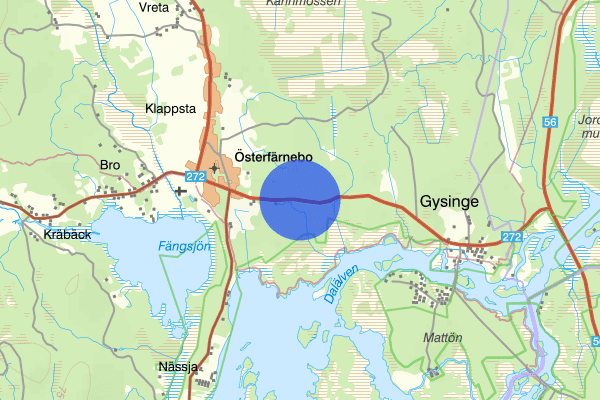 Gysingsstigen 10 januari 15.16, Trafikolycka, Sandviken