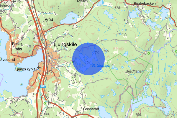Stora Skarsjön 10 januari 16.26, Räddningsinsats, Uddevalla