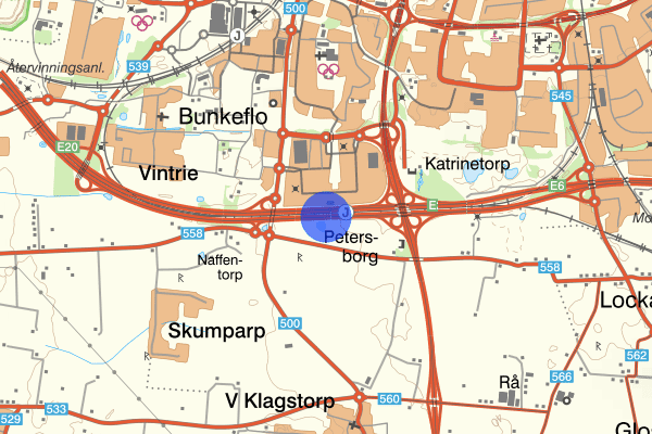 Yttre Ringvägen 10 januari 16.33, Trafikolycka, Malmö