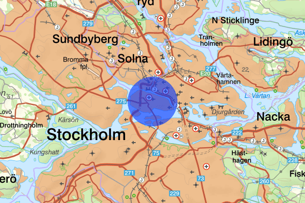 Kungsholmen 10 januari 21.25, Rån, Stockholm