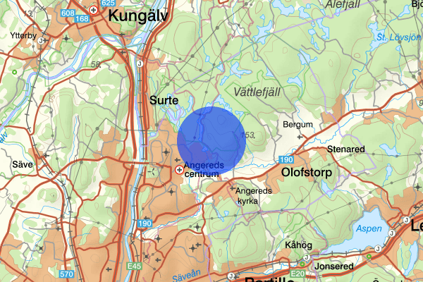 Rannebergen 11 januari 15.05, Trafikolycka, Göteborg