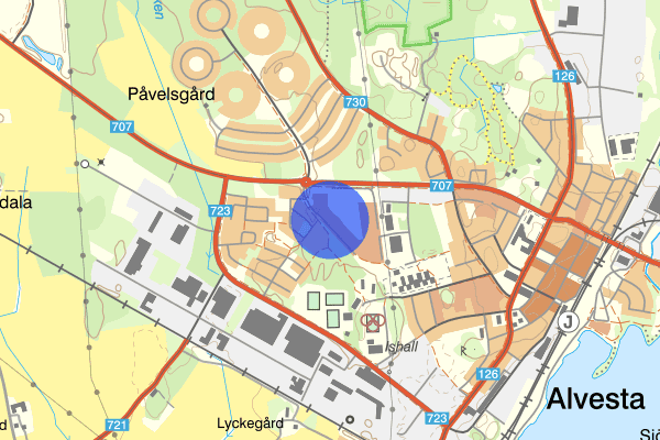 Rönnedalsvägen 11 januari 19.05, Brand, Alvesta