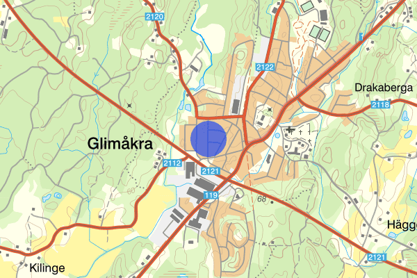 Ågagatan 12 januari 04.18, Skadegörelse, Östra göinge