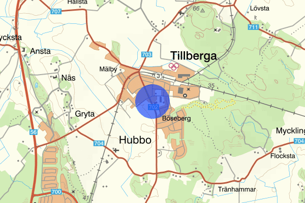 Källbovägen 12 januari 05.43, Brand, Västerås