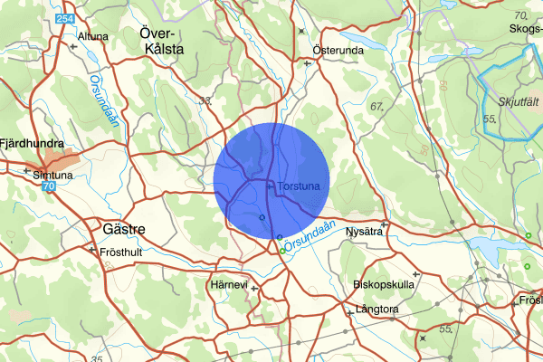 Torstuna 12 januari 12.51, Trafikolycka, personskada, Enköping