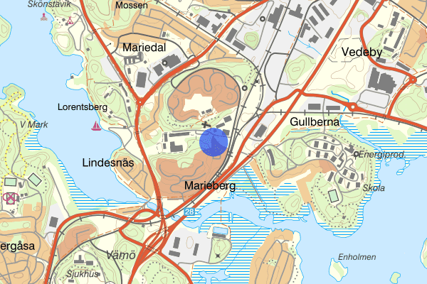 Gullabergsvägen 14 januari 14.49, Bråk, Karlskrona