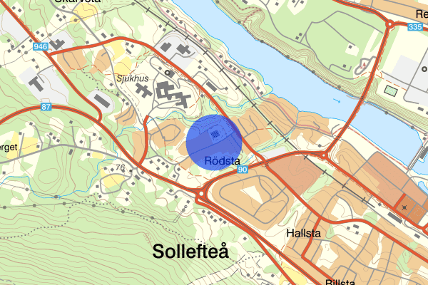 Ärtriksvägen 14 januari 13.58, Trafikkontroll, Sollefteå