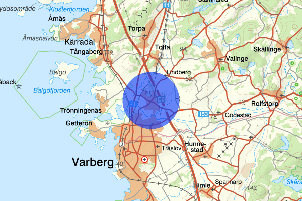 Trönninge 14 januari 16.47, Försvunnen person, Varberg