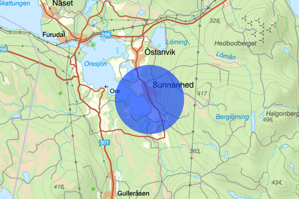 Sunnanhed 14 januari 16.45, Olovlig körning, Rättvik