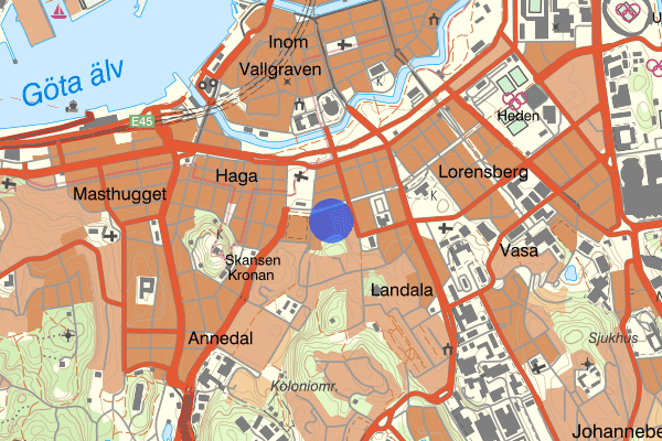 Nedre Fogelbergsgatan 14 januari 20.50, Farligt föremål, misstänkt, Göteborg