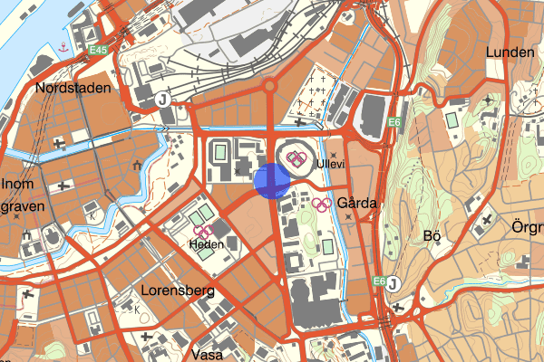 Ullevi Södra 15 januari 12.08, Trafikolycka, personskada, Göteborg