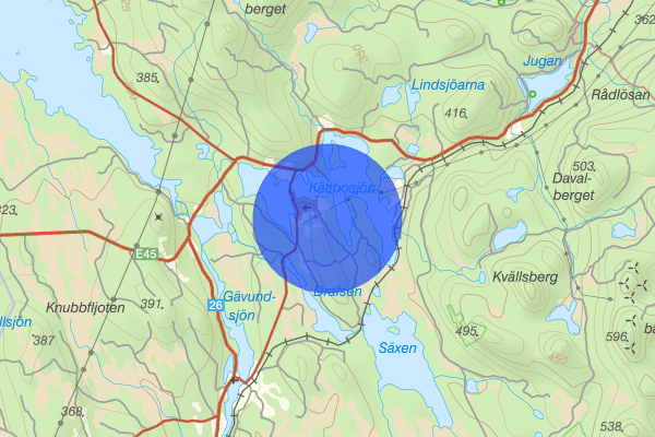 Kättbo 15 januari 12.49, Trafikolycka, personskada, Mora