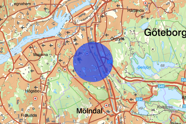 Krokslätt 15 januari 23.35, Explosion, Göteborg