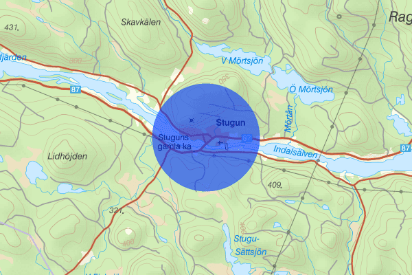 Stugun 16 januari 11.40, Trafikkontroll, Ragunda