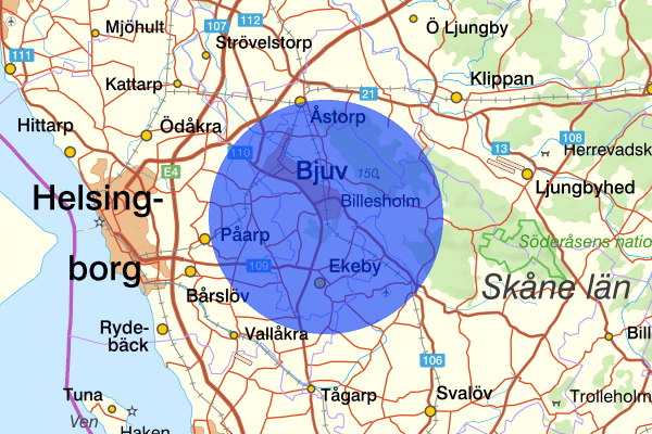 17 januari 06.15, Arbetsplatsolycka, Bjuv