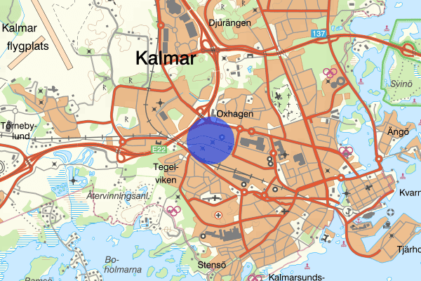 Verkstadsgatan 17 januari 13.03, Trafikolycka, Kalmar