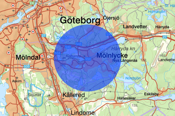 Mölnlycke 17 januari 14.28, Misshandel, grov, Härryda