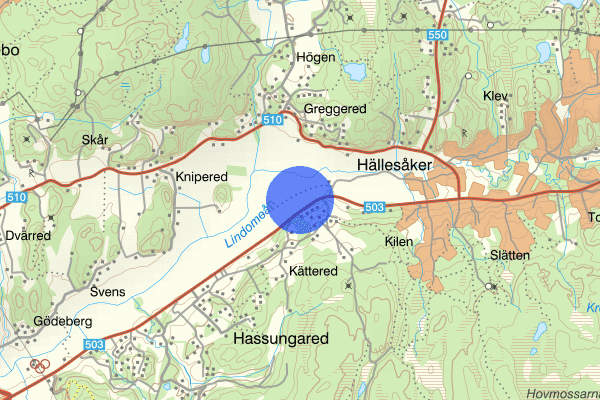 Hällesåkersvägen 17 januari 19.53, Rattfylleri, Mölndal