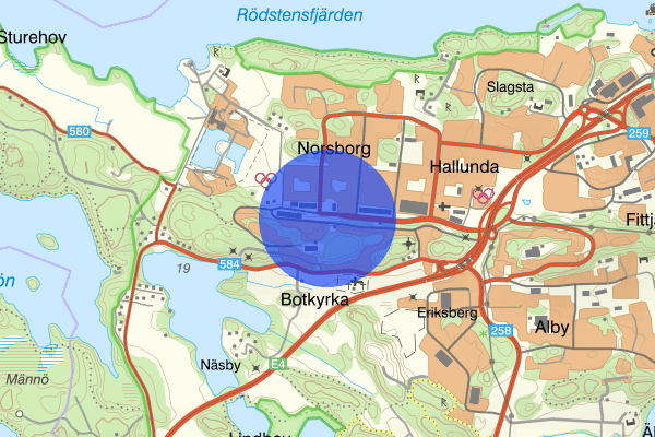 Norsborg 19 januari 03.29, Skottlossning, Botkyrka