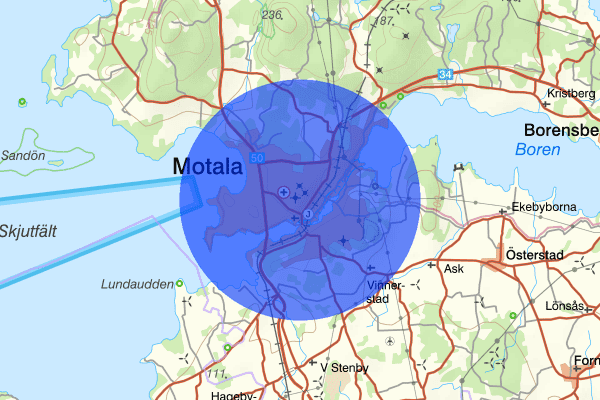 Motala 20 januari 11.55, Rattfylleri, Motala