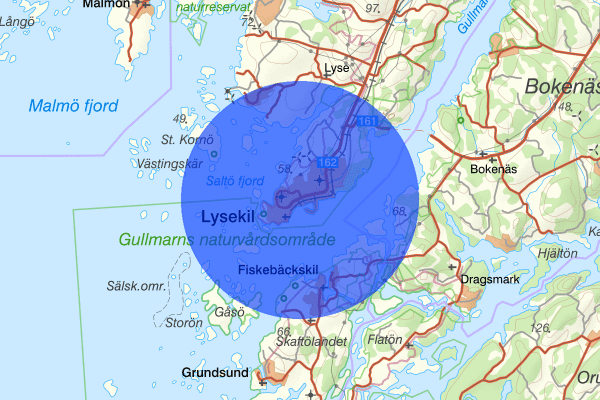 Lysekil 20 januari 14.07, Brand, Lysekil