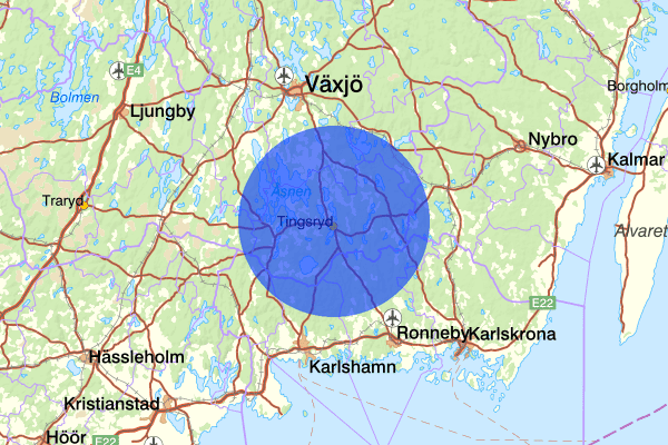 20 januari 23.34, Trafikbrott, Tingsryd