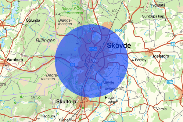 Skövde 21 januari 17.07, Trafikolycka, Skövde