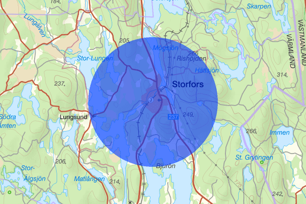 Storfors 22 januari 11.30, Misshandel, Storfors