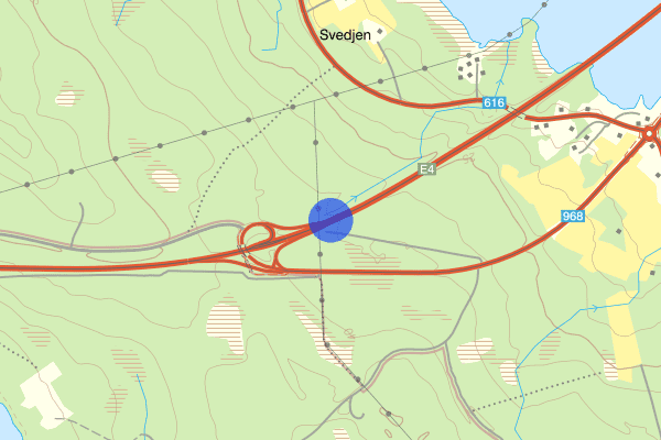 Trafikplats Södra Gäddvik 22 januari 11.26, Trafikolycka, Luleå