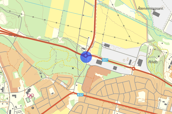 Kronoparksrondellen 22 januari 15.11, Trafikolycka, Umeå