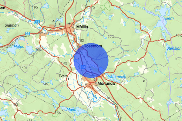 Lillesjövägen 22 januari 17.47, Försvunnen person, Hultsfred