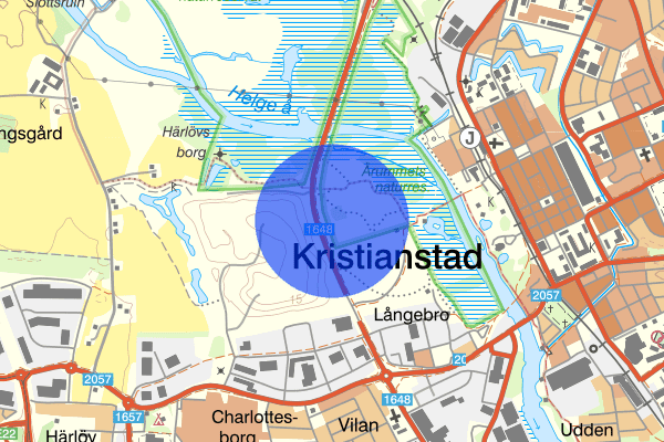 Härlövsängaleden 23 januari 16.44, Trafikolycka, Kristianstad