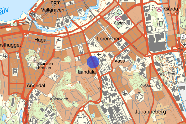 Aschebergsgatan 24 januari 15.40, Trafikolycka, Göteborg