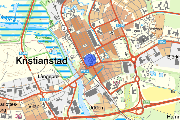 Västra Storgatan 24 januari 19.04, Misshandel, Kristianstad
